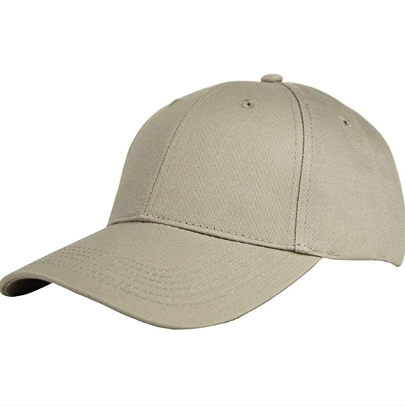 Unisex Cotton Adjustable Baseball Cap Plain Hat - Picture 1 of 3